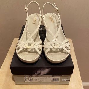 Geox Respira Sling Back Wedge Sandals